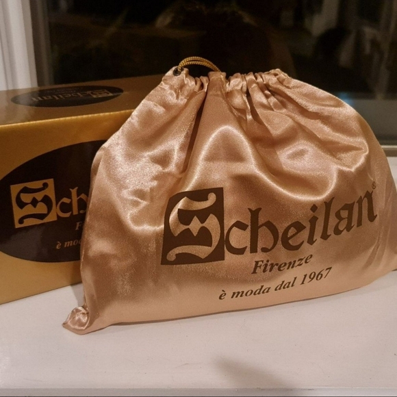 Authentic Scheilan Firenze Satin Rhinestone Clutch/Crossbody BRAND NEW - Picture 12 of 12